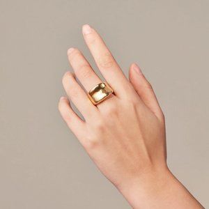 Jenny Bird Viviana Ring Gold Size 7